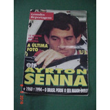 * Edição História - Morte De Ayrton Senna - 40 Cm X 28 Cm *