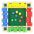 . Jogo De Tabuleiro De Madeira De Quatro Lados Com 10 Número