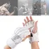 . Luvas De Boxe Esportivas De Couro Sintético Grosso Sanda