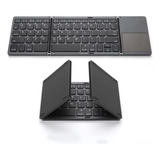 . Mini Teclado Bluetooth Dobrável Portátil Ultrafino K