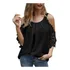* Top Feminino De Renda Sem Ombro Para Sair