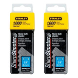 (2.000un) Grampos Grampeador Manual 1/4 6mm Tra704 Stanley