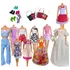 (20 Itens) Roupinhas+ Bolsinhas + Sapatinhos Para Barbie