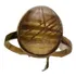#288a - Anel Em Ouro 18k Com Quartzo Rutilado Oval