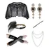 (b) Conjunto De Acessórios Para Fantasias De Flapper Gatsby