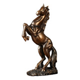 (cp) Estátua De Resina De Cavalo Ornamento De Animais Escult