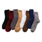 {kit 6 Pares} Meia Felpuda Masculina Feminina Soft Plush 