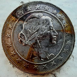  moeda Prata 2000