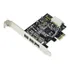 -pex30016 3 Portas Ieee 1394 Firewire 1394b E 1394a Pcie 1.1