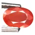0.63ct Safira Padparadscha Oval Não Aquecida Natural 6x4mm
