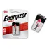 01 Bateria Pilha 9v Max Alcalina Energizer 1 Cartela