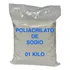01 Kg Polimero Super Absorvente Poliacrilato Sodio