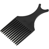 01 Pente Garfo Black Power Para Cabelo Afro E Cacheado