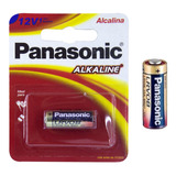 01 Pilha Bateria Panasonic 23a 12v A23 Alcalina 1 Cartela
