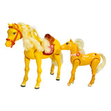02 Cavalos Boneca Barbie