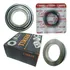 02 Kit Rolamento Anel Retentor Semi Eixo Roda Tras Ranger