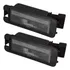 02 Lanterna De Placa Vw Fox Gol Giv G4 Com Soquete Acrílico