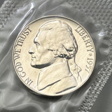 02 Moedas Usa Five Cents Jefferson 1956 E 1957