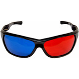 02 Óculos 3d Azul Vermelho Anáglifo   Realengo