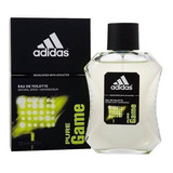02 Perfumes adidas Pure Game Masculino 100 Ml Edt 