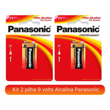 02 Pilhas Baterias 9v