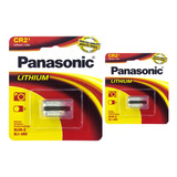 02 Pilhas Panasonic Cr2