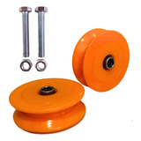 02 Roldana Nylon Laranja