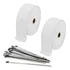 02 Termo Tape 10 Metros   12 Zip Tie  abraçadeira 