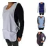 03 Kit Avental Bata Jaleco Feminino Uniforme Com 2 Bolsos