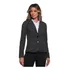 038-blazer Casaco Feminino Social Listrado Preto 