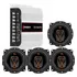 04 Alto Falantes 5 Jbl 80w 5trms80 + Módulo Taramps Ts400x4 Cor Preto