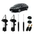 04 Amortecedor C4 Hatch 2007 2009 2010 2011 2012 2013 + Kit