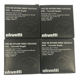04 Fitas Bicolor Original Calculadora Olivetti Logos