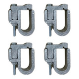 04 Sargentos Grampos Aluminio