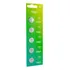 05 Baterias Pilhas Elgin Cr1220 - 01 Cartela Com 5 Unidades