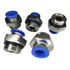 05 Conexao Pneumatica Reta Tubo 08mm Rosca Macho 1/2 - Bsp