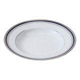 06 Pratos Para Sopa Limoges Roma Em Porcelana 22cm - Wolff