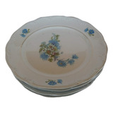 06 Pratos Rasos Porcelana