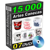 07 Dvds 15 000