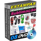 08 Dvds Sublimacao Artes