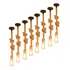 08 Luminária Pendente Design Rustico Corda Natural Bocal E27