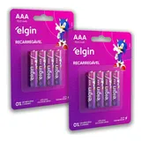 08 Pilhas Aaa 900mah
