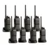 08 Rádios Comunicadores Walktalk Pretos Intelbras Rc 3002 G2