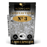 1 000 Capsulas Vazias