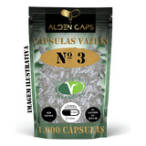 1 000 Capsulas Vazias