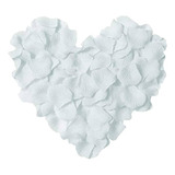 1 000 Pétalas De Rosas Artificiais Branco Brancas Seda Noiva