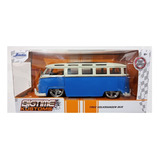 1:24 Volkswagen Kombi Jada Azul Bus 1962 Barateirominis