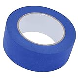1.8inch Painters Tape Masking, Long Lasting Easy Clean Removal Painters Tape For 3d Printer, 164ft, 1 Roll, Blue,3d Printer Accessories