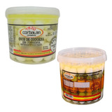 1 Balde Ovo De Codorna Em Conserva   1 Balde Espeto Misto
