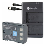 1 Bat.eria Nb-2lh + Carreg Duplo Para Canon Elura 40mc 65 80